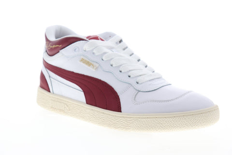 Puma Ralph Sampson Demi OG 37168301 Mens White Leather Low Top Sneakers Shoes