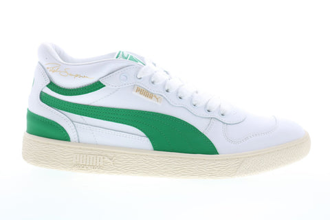 Puma Ralph Sampson Demi OG 37168304 Mens White Leather Low Top Sneakers Shoes