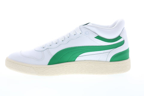 Puma Ralph Sampson Demi OG 37168304 Mens White Leather Low Top Sneakers Shoes