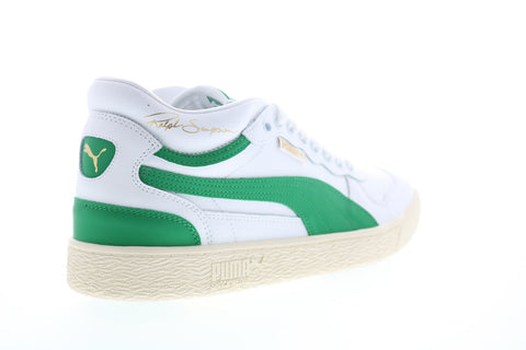 Puma Ralph Sampson Demi OG 37168304 Mens White Leather Low Top Sneakers Shoes