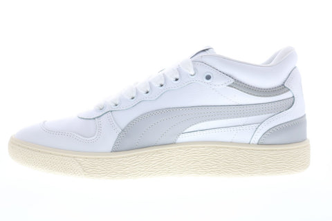 Puma Ralph Sampson Demi OG 37168305 Mens White Basketball Inspired Sneakers Shoes