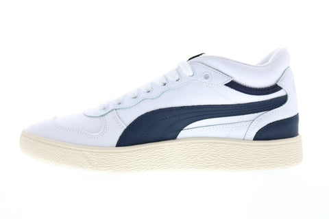 Puma Ralph Sampson Demi OG 37168306 Mens White Basketball Inspired Sneakers Shoes