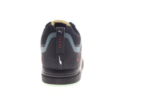 Puma Palace Guard Er.Ror 37175101 Mens Black Mesh Lace Up Low Top Sneakers Shoes