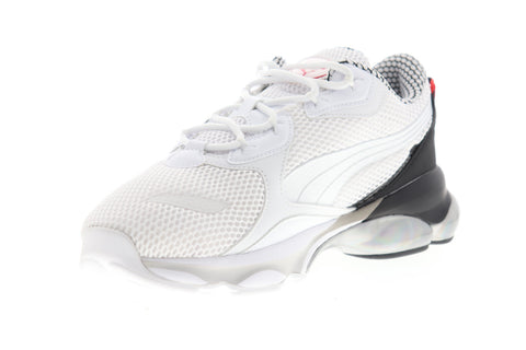 Puma Cell Dome Galaxy 37176301 Mens White Mesh Low Top Lifestyle Sneakers Shoes