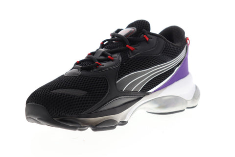 Puma Cell Dome Galaxy 37176302 Mens Black Mesh Lace Up Low Top Sneakers Shoes