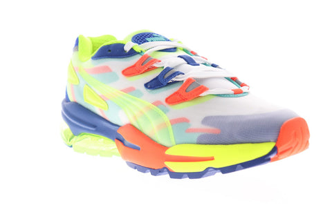 Puma Cell Alien OG Kaleidoscope 37187201 Mens White Low Top Sneakers Shoes