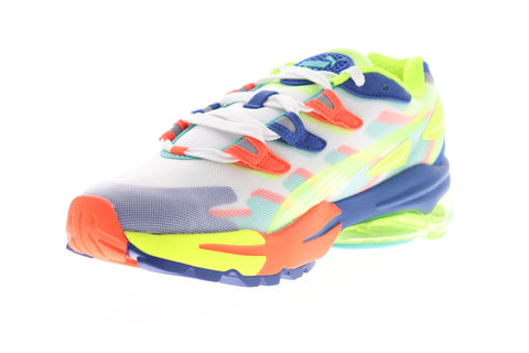 Puma Cell Alien OG Kaleidoscope 37187201 Mens White Low Top Sneakers Shoes