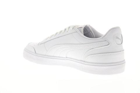 Puma Ralph Sampson Vulc 37190701 Mens White Leather Low Top Sneakers Shoes