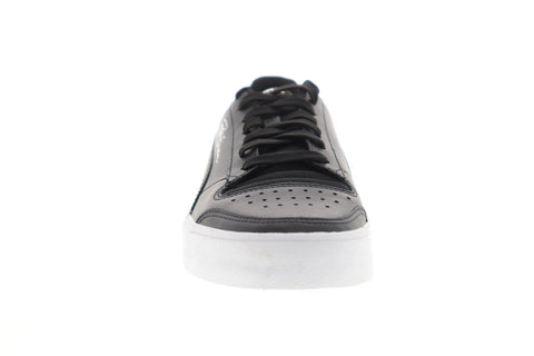 Puma Ralph Sampson Vulc 37190702 Mens Black Leather Low Top Sneakers Shoes