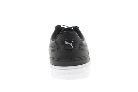 Puma Ralph Sampson Vulc 37190702 Mens Black Leather Low Top Sneakers Shoes