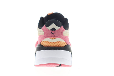 Puma RS-X3 Mesh Pop 37211701 Womens Beige Mesh Low Top Sneakers Shoes