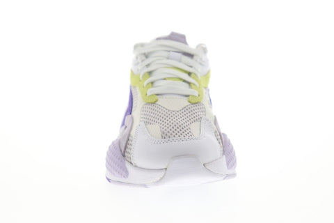 Puma RS-X3 Mesh Pop 37211702 Womens Gray Mesh Low Top Sneakers Shoes