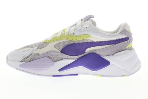 Puma RS-X3 Mesh Pop 37211702 Womens Gray Mesh Low Top Sneakers Shoes