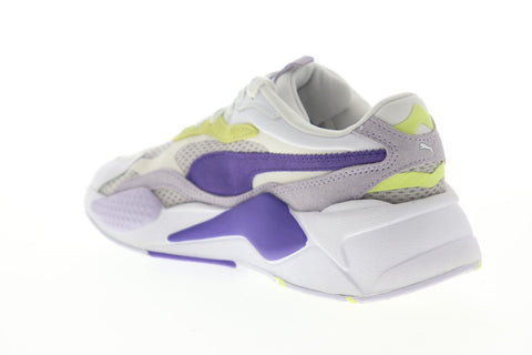 Puma RS-X3 Mesh Pop 37211702 Womens Gray Mesh Low Top Sneakers Shoes