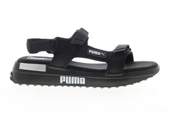Puma Future Rider Sandal 37231801 Mens Black Canvas Sport Sandals Shoes