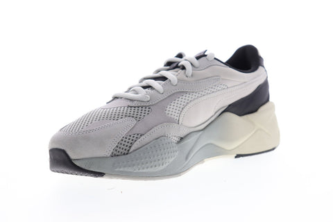 Puma Rs-X3 Move 37242902 Mens Gray Mesh Lace Up Low Top Sneakers Shoes