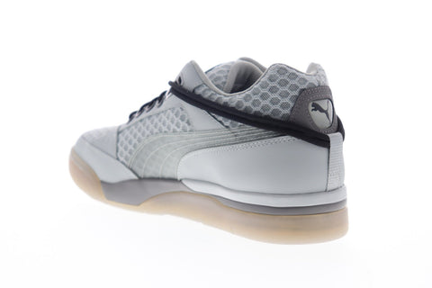 Puma Palace Guard N6Four 37243201 Mens Gray Mesh Lace Up Low Top Sneakers Shoes