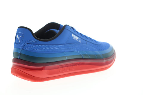 Puma GV Special Faded 37245802 Mens Blue Leather Low Top Sneakers Shoes