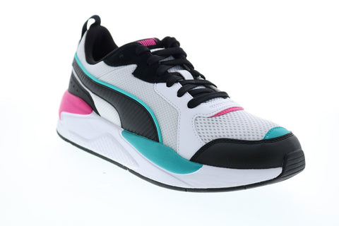 Puma X-Ray 37260213 Mens Black Mesh Lace Up Lifestyle Sneakers Shoes