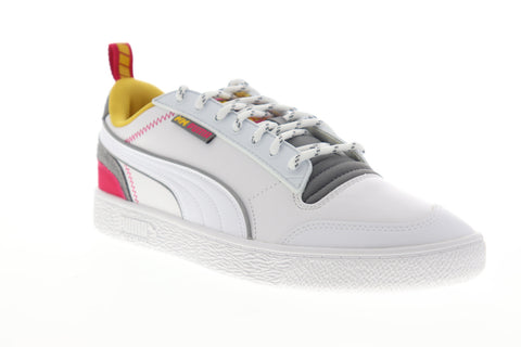 Puma Ralph Sampson Helly Hansen 37263101 Mens White Leather Sneakers Shoes