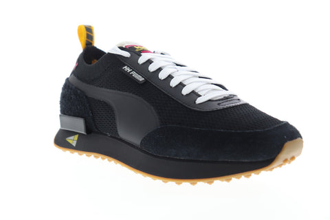 Puma Rider Helly Hansen 37263201 Mens Black Mesh Low Top Sneakers Shoes