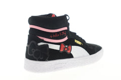 Puma Ralph Sampson Mid X Hello Kitty Womens Black Suede Lifestyle