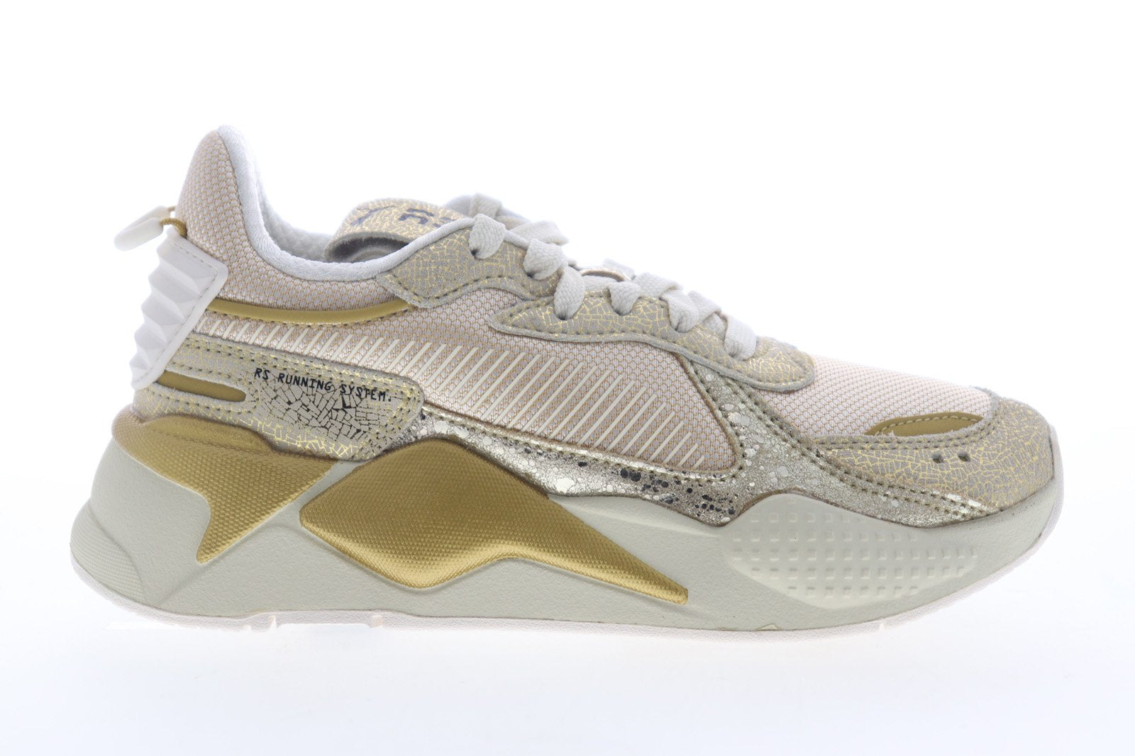 Puma Rs-X Winter Glimmer 37276101 Womens Gold Yellow Lifestyle