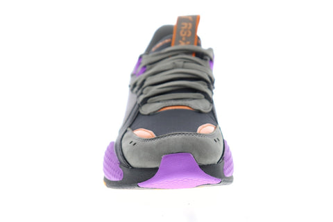 Puma Rs-X O.H 37280301 Mens Black Canvas Lace Up Low Top Sneakers Shoes