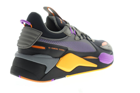 Puma Rs-X O.H 37280301 Mens Black Canvas Lace Up Lifestyle Sneakers Shoes