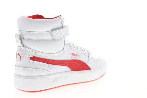Puma Sky LX Mid Athletic 37287402 Mens White High Top Sneakers Shoes