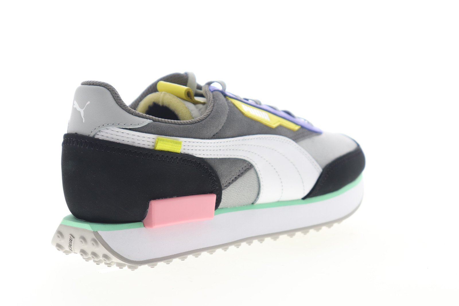 Puma Future Rider Royale 37289302 Womens Gray Suede Lifestyle