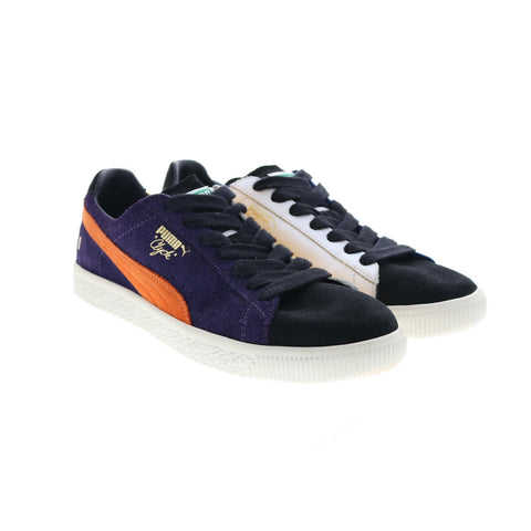 Puma Clyde X The Hundreds 37294401 Mens Black Lifestyle Sneakers Shoes