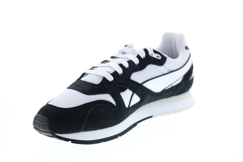 Puma Mirage OG 37297604 Mens White Suede Lace Up Lifestyle Sneakers Shoes