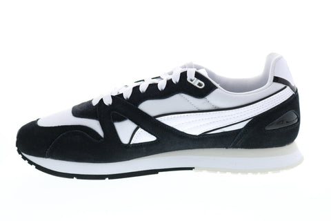 Puma Mirage OG 37297604 Mens White Suede Lace Up Lifestyle Sneakers Shoes