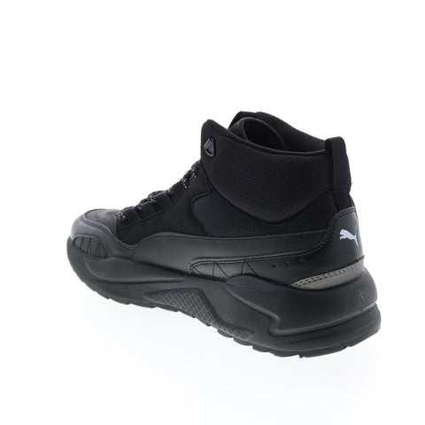 Puma X-Ray 2 Square Mid WTR Winter Mens Black Lifestyle Sneakers Shoes