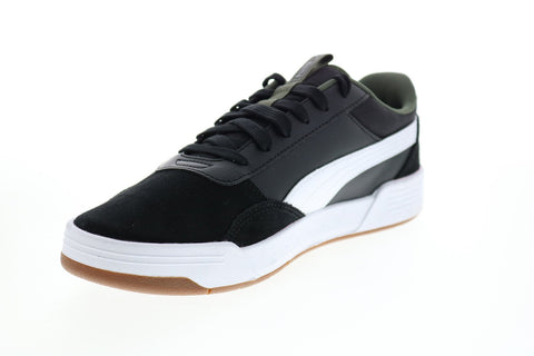 Puma C-Skate 37302903 Mens Black Wide 2E Suede Lifestyle Sneakers Shoes