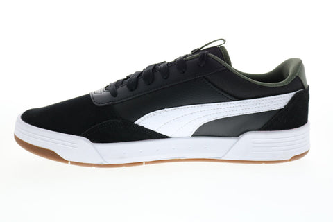 Puma C-Skate 37302903 Mens Black Wide 2E Suede Lifestyle Sneakers Shoes
