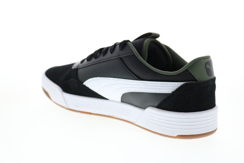 Puma C-Skate 37302903 Mens Black Wide 2E Suede Lifestyle Sneakers Shoes