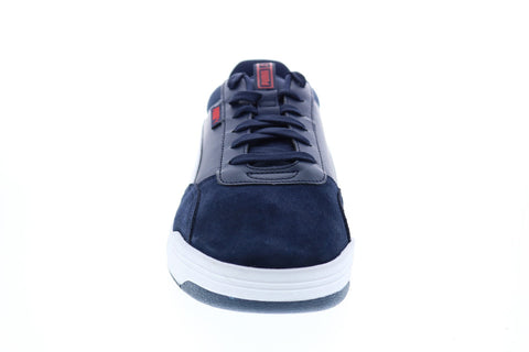 Puma C-Skate 37302904 Mens Blue Wide Suede Lace Up Lifestyle Sneakers Shoes
