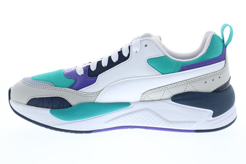 Puma X-Ray 2 Square 37310805 Mens White Synthetic Lifestyle Sneakers Shoes