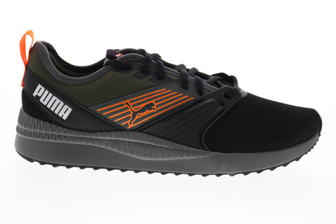 Puma Pacer Next Ffwd 37311316 Mens Black Canvas Lifestyle Sneakers Shoes