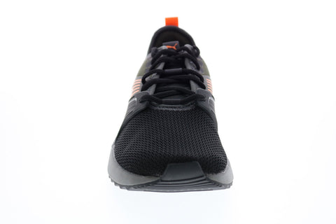 Puma Pacer Next Ffwd 37311316 Mens Black Canvas Lifestyle Sneakers Shoes