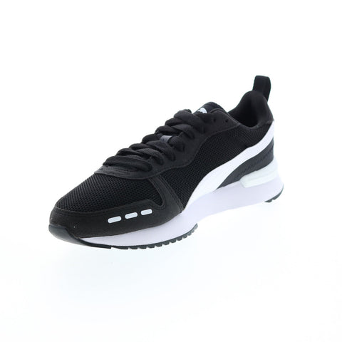 Puma Puma R78 37311701 Mens Black Canvas Lifestyle Sneakers Shoes