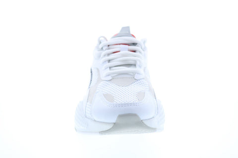 Puma Rs-X3 Millenium 37323602 Mens White Mesh Lace Up Low Top Sneakers Shoes