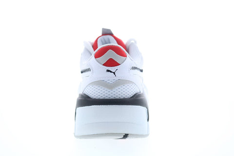 Puma Rs-X3 Millenium 37323602 Mens White Mesh Lace Up Low Top Sneakers Shoes
