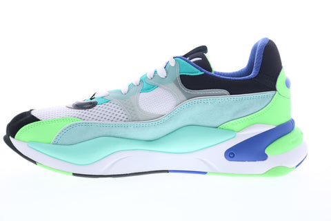 Puma RS-2K Internet Exploring 37330901 Mens Blue Mesh Lace Up Low Top Sneakers Shoes