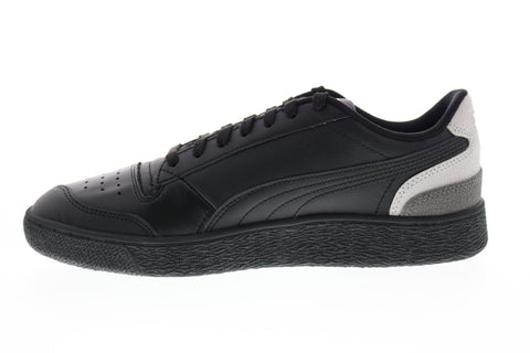 Puma Ralph Sampson Lo Tones Mens Black Basketball Inspired Sneakers Shoes