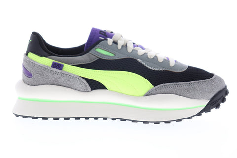 Puma Style Rider Neo Archive 37338101 Mens Black Low Top Sneakers Shoes