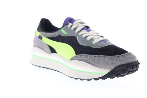 Puma Style Rider Neo Archive 37338101 Mens Black Low Top Sneakers Shoes