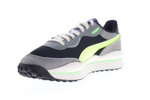 Puma Style Rider Neo Archive 37338101 Mens Black Low Top Sneakers Shoes